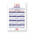 Calendar Magnet - Magnetic Calendar Scheduler Custom Magnet (4" X 6")-20mil